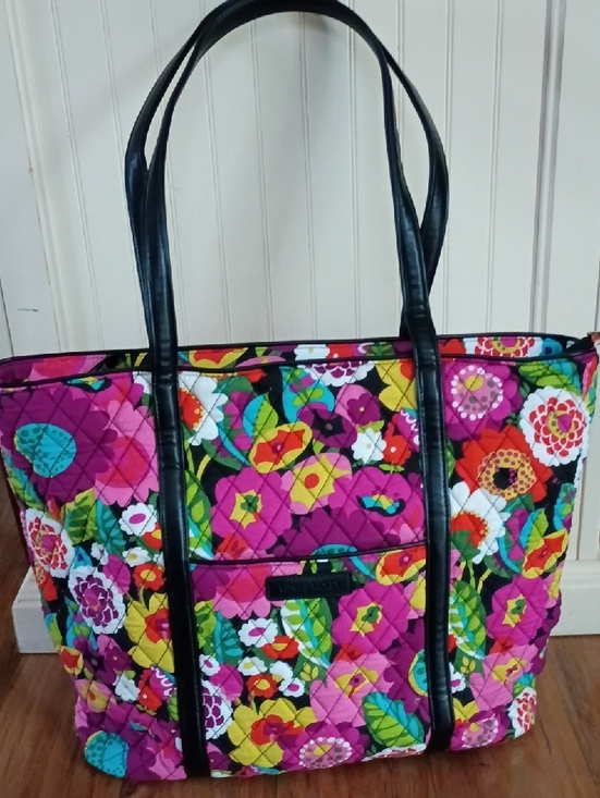 Vera Bradley Handbags - Vera Bradley Quilted Floral Tote Bag